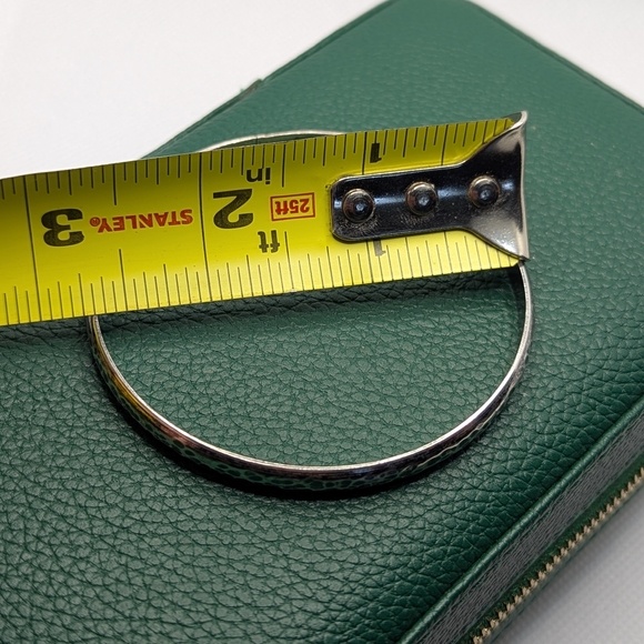 925 Hammered Silver Bracelet - Picture 4 of 4